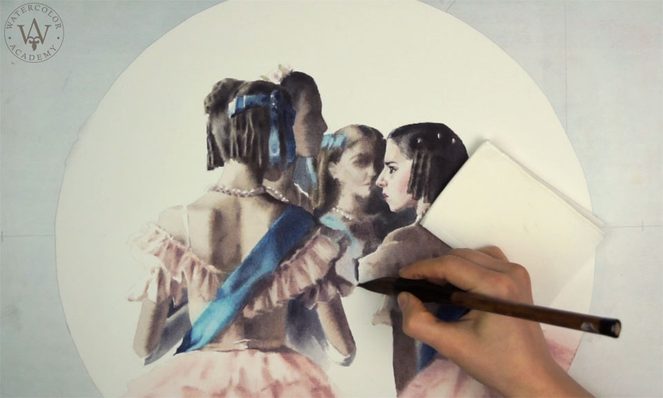 How to Paint Girls in Watercolor