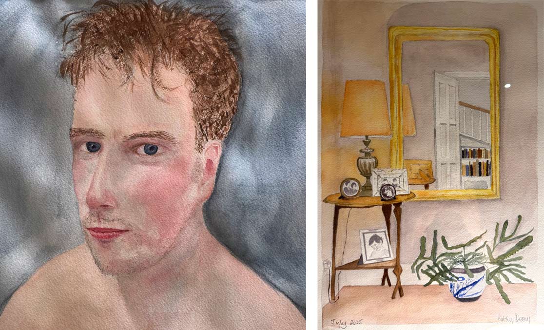 Art makes me feel special - Watercolours and story by Patsy Deery