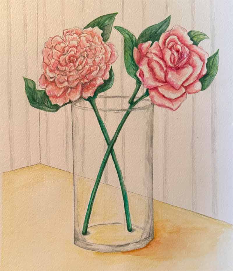 I want to win this course - Artwork and story by Victoria Durham