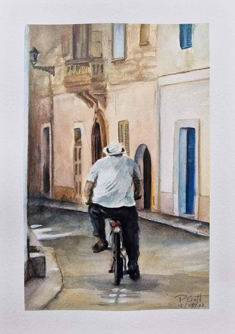 Legacy - Watercolour and story by Priscilla Gatt