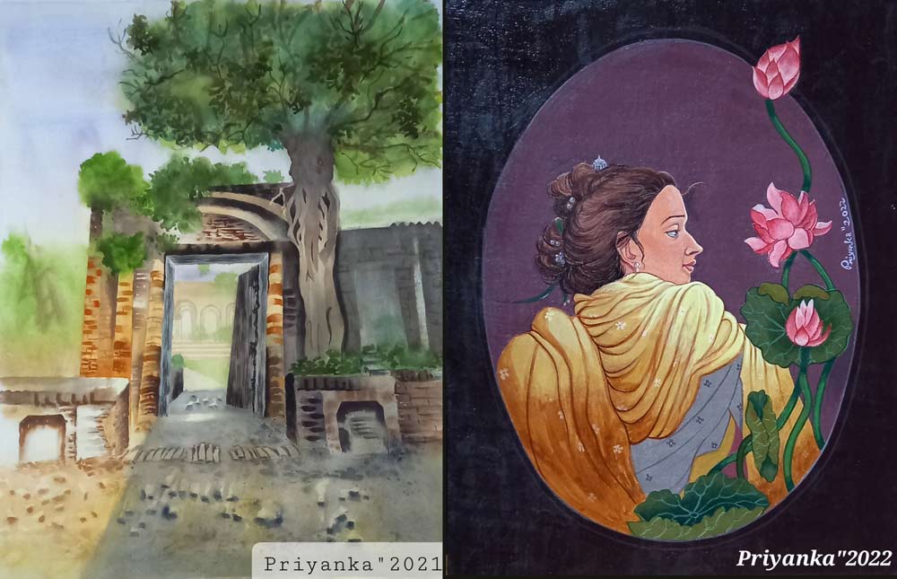 Mystic Artoholic - Watercolor artworks and story by Priyanka C Gomes