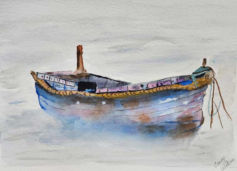 Retirement - Watercolour and story by Cindy Wilson