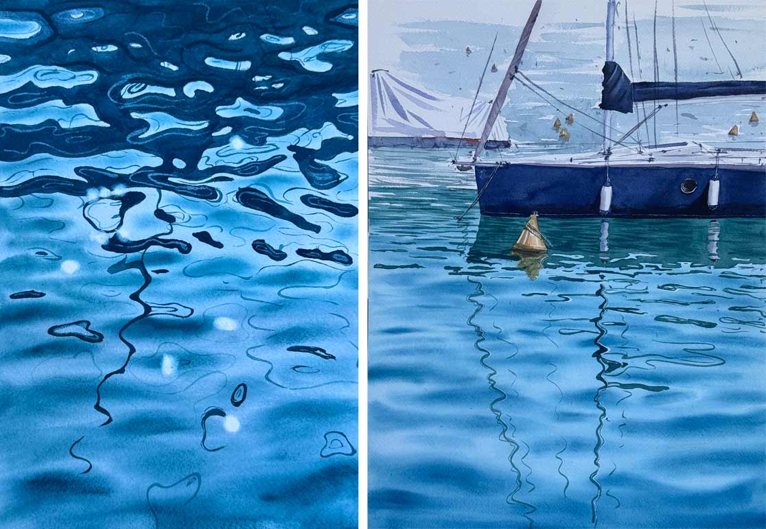 A Sea of Possibilities - Artworks and story from Luciana Aguzzoli