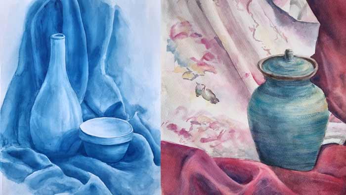 Watercolor Academy Students Gallery