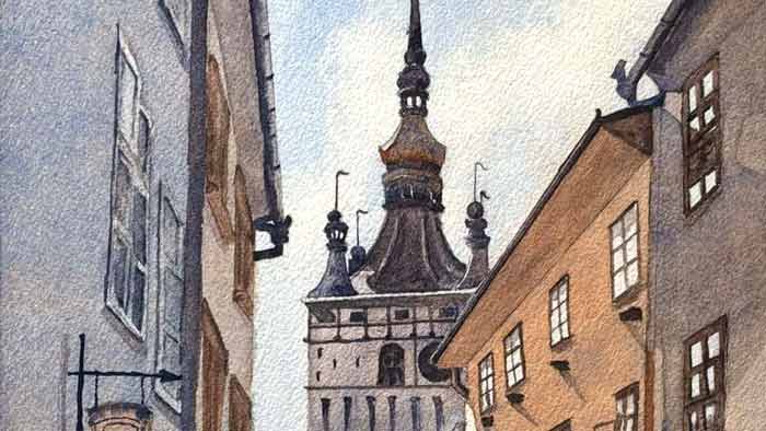 Watercolor Academy Students Gallery