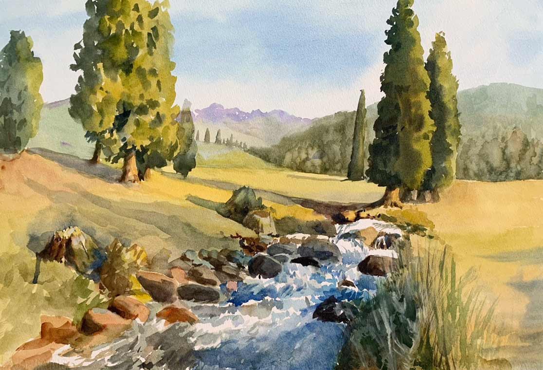 Watercolor Academy Review by Dean Eisen
