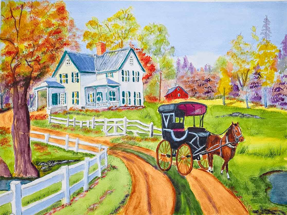 Watercolor by Dean