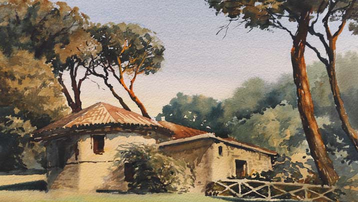 Alla Prima Watercolor Painting Technique