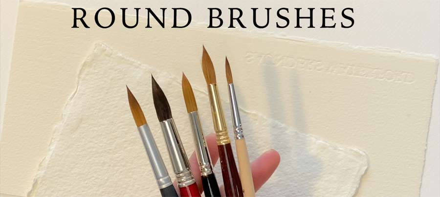How to clean watercolor Brushes 