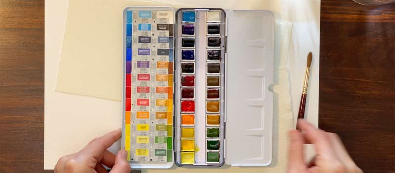 Art Materials - Watercolor Paints - Article by Vladimir London, Watercolor Academy tutor