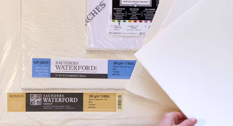 Watercolor Sheets & Rolls – The Art Industry