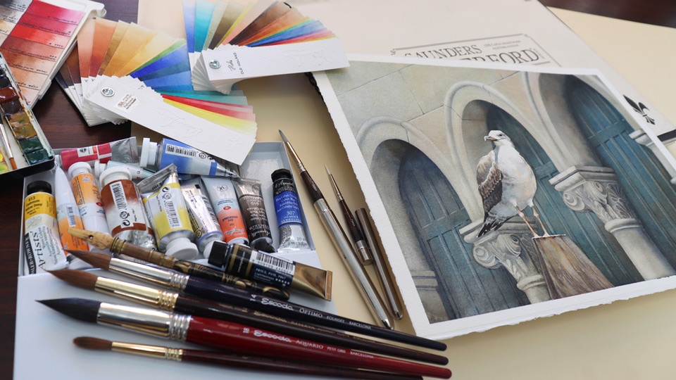 Finishing Steps in Watercolor Painting - Article by Vladimir London, Watercolor Academy tutor