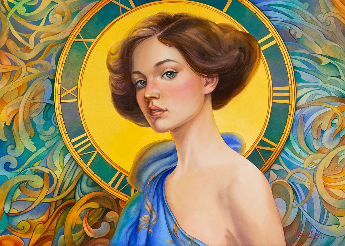 How to Paint a Female Portrait in Watercolor