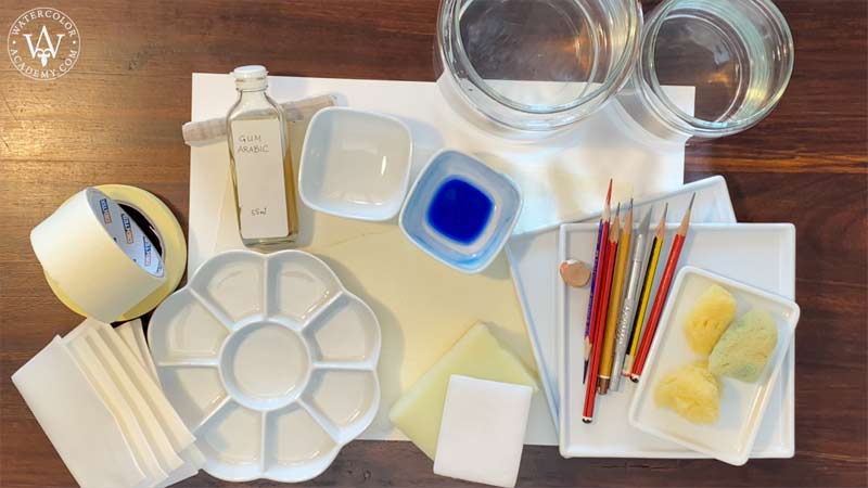 Other Materials for Watercolor Painting - Article by Vladimir London, Watercolor Academy tutor