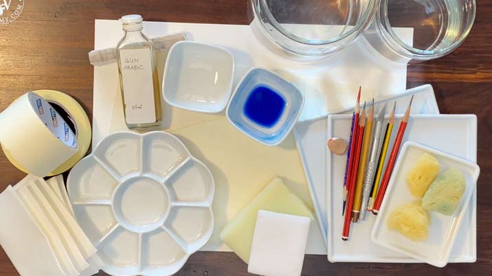 Other Materials for Watercolor Painting
