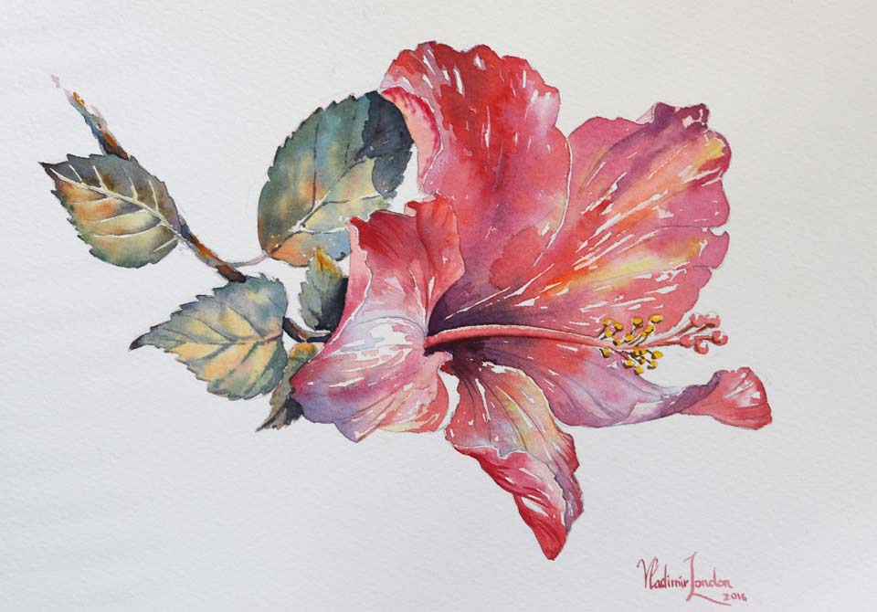 Wet-on-Dry Watercolor Painting Technique - Article by Vladimir London, Watercolor Academy tutor