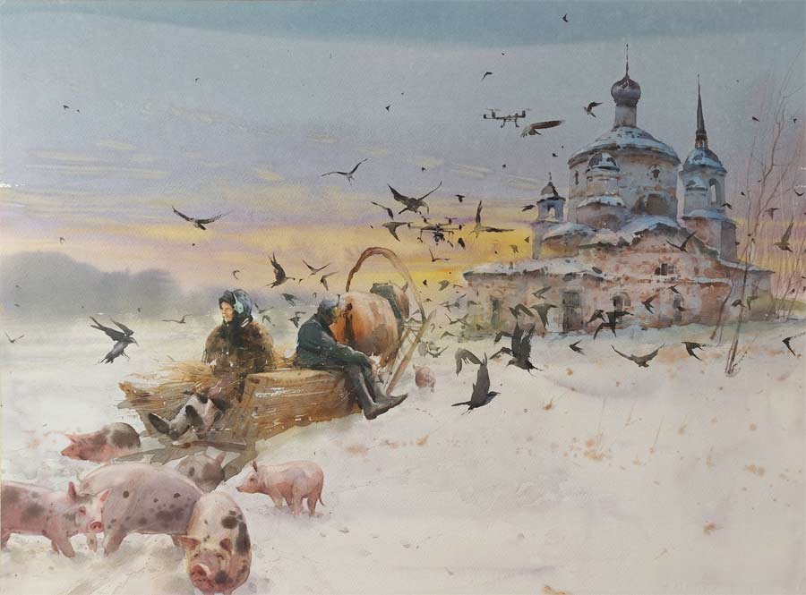 Gorean Eugeniu - Watercolor Master