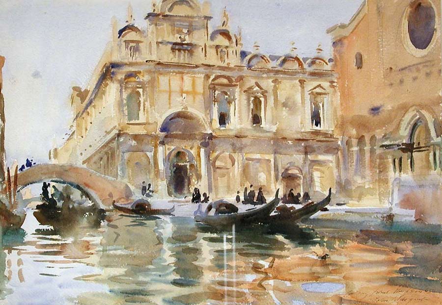John Singer Sargent - Watercolor Master
