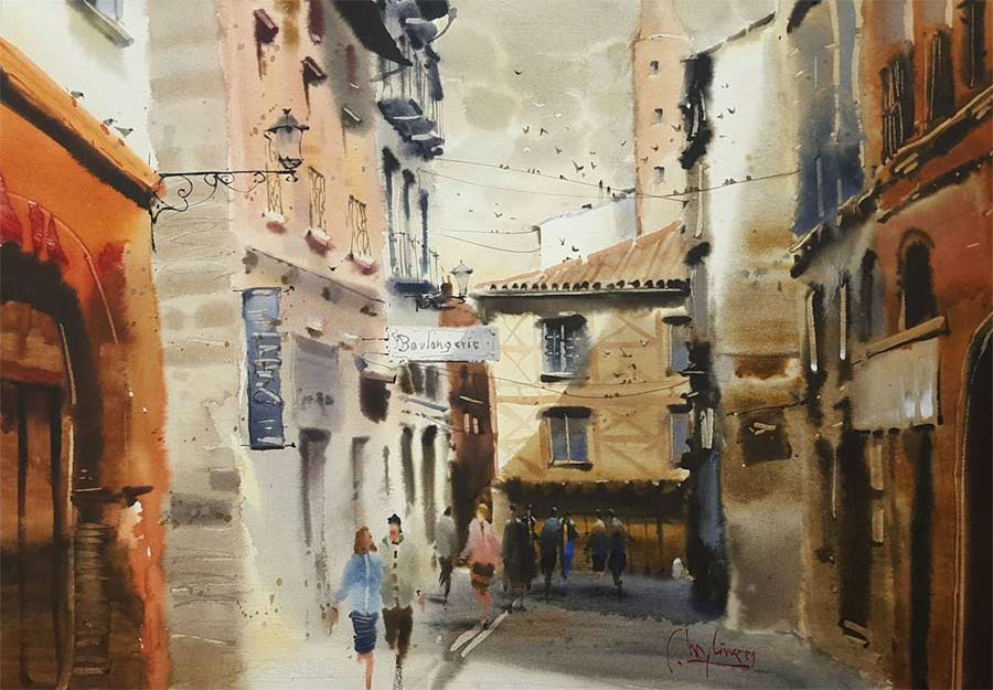 Miguel Linaresrios - Watercolor Master