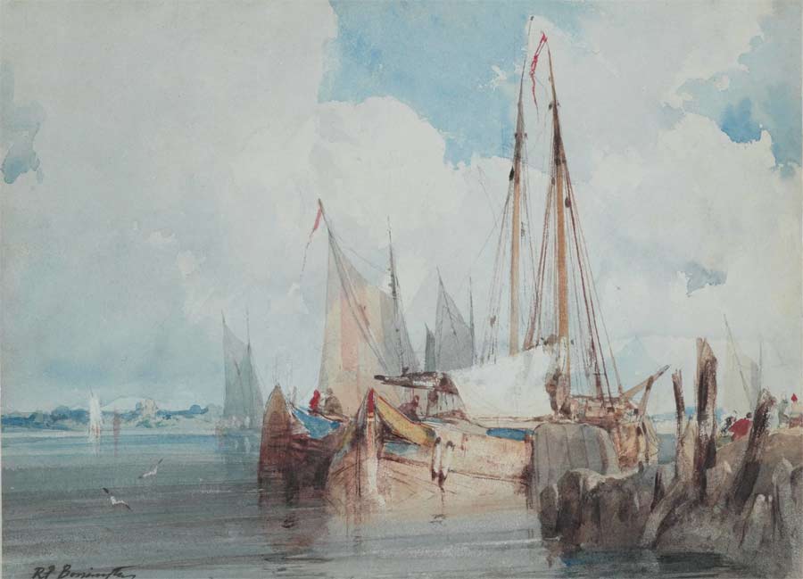 Richard Parkes Bonington - Watercolor Master