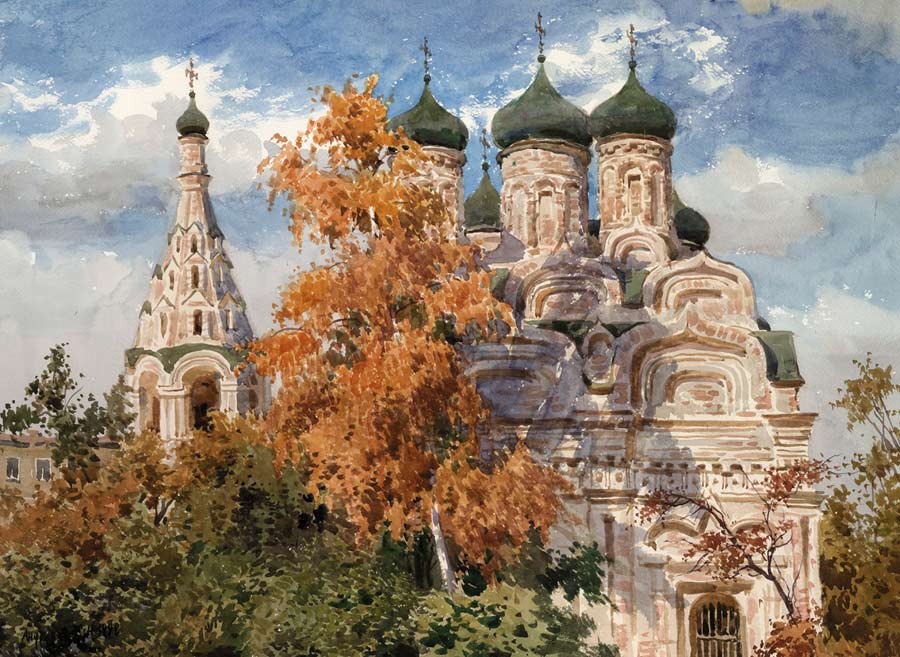 Sergei Nikolaevich Andriyaka - Watercolor Master