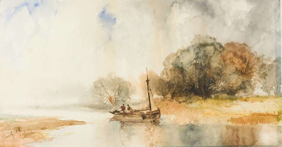 Thomas Moran - Watercolor Master